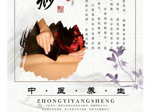 2017年簡約中國風中醫養生宣傳掛圖 弘揚傳統智慧，守護健康生活
